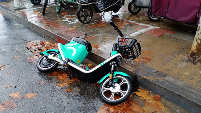 請把車子放好吧！